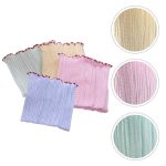 NUOBESTY Cotton Newborn Umbilical Cord, 4pcs Random Color Belly Band Baby Belly Cover Newborn Waist Support Band to Protect Baby Abdomen |54X17CM - Image 4